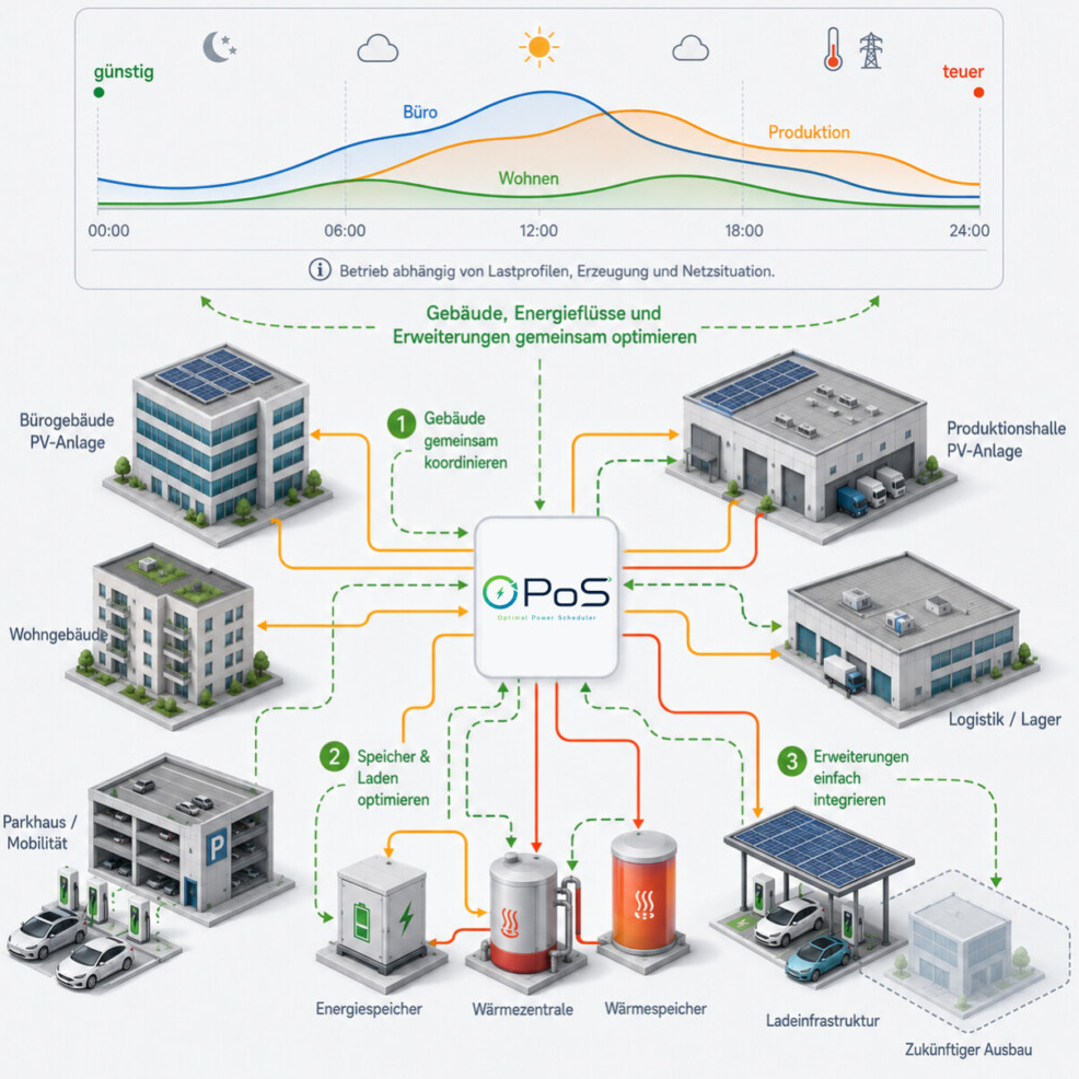 Industrie-Campus mit OPoS